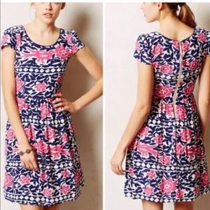 Anthropologie Maeve Peralta Floral Dress- 6